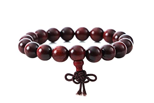 Eigso Thuja sutchuenensis hölzerne Perlen Stretch Armband für Männer Frauen natürliche Hölzer Perle Armband für Mann Frau von Eigso