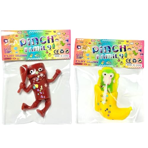 EIH1 2 Stück Tung Tung Tung Tung Sahur Squeeze Spielzeug,Popping Out Squeeze Toys, Squishy, Anti Stress Spielzeug für Erwachsene und Kinder von EIH1