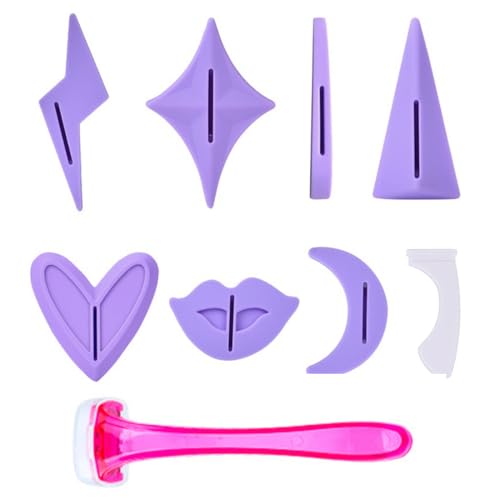 EIH1 Damen Bikini Trimmer Rasierer Bikini Rasierschablone Schamhaarrasierer Spezielle private Formwerkzeuge Trimmer Damen Damen Rasierer von EIH1