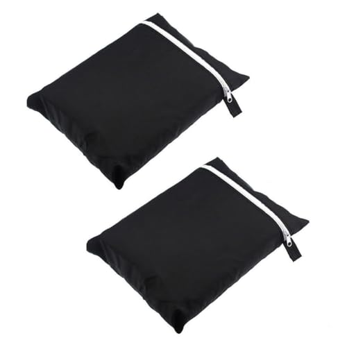 EIHI 2er-Pack Nasstaschen, Planentaschen, Wiederverwendbare Nasstaschen, Wickeltaschen, Badeanzug-Babytasche mit Reißverschluss, Badeanzug-Schmutzwäschebeutel-Organizer, Strandtuch, Aktivkleidung von EIHI