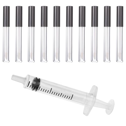 EIHI lipgloss behälter - leere lipgloss behälter - lip gloss tube -10St 3 ml Nachfüllbare DIY Leere Lipgloss Tuben mit 2 Spritzen ohne Nadel - lipgloss selber machen EIHI lipgloss behälter - leere lipgloss behälter - lip gloss tube -10St 3 ml Nachfüllbare DIY Leere Lipgloss Tuben mit 2 Spritzen ohne Nadel - lipgloss selber machen von EIHI