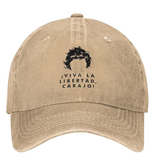 Outdoor Bewegung Visier Hut Unisex LIVE Dom SCHWARZ MILEI Baseballmütze Javier Milei Weiblich Männlich Sonnenschutz Hip Hop Papa Hüte Sommer Y2k Laufen Hippie Snapback Cap Modegeschenke von EIILBEIS