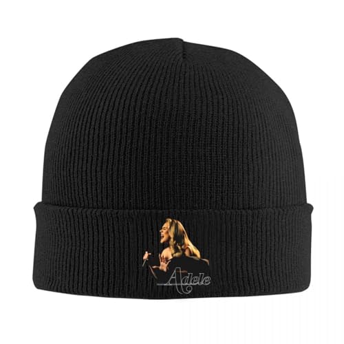 Unisex Schutzhüte Adele Tour August 2024 Bedruckte Mützen Hip Hop Caps Unisex Erwachsene Kpop Strickmütze Frühling Custom Elastische Mütze Outdoor Geschenke von EIILBEIS