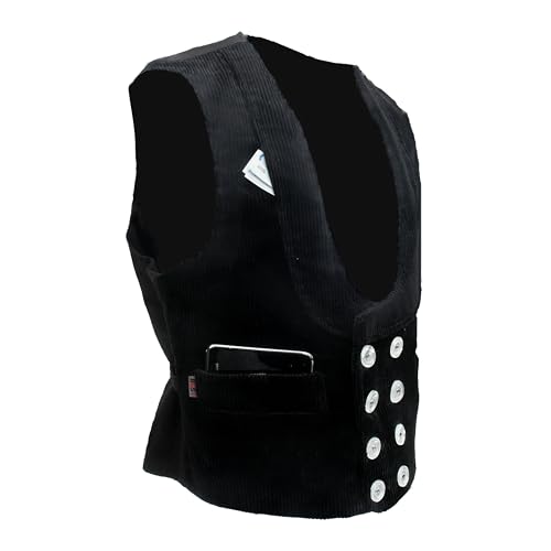 EIKO ETHAN - Zunftweste - Serie 86ST - Goliath-Cord Schwarz XL von EIKO