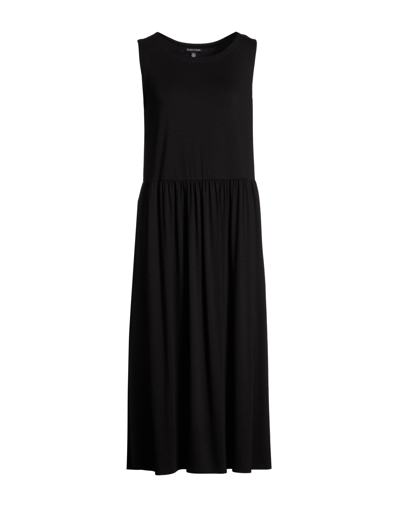 EILEEN FISHER Midi-kleid Damen Schwarz von EILEEN FISHER
