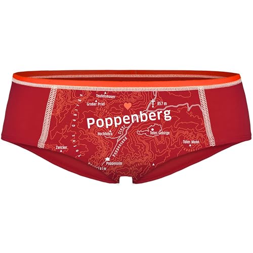 EIN SCHÖNER FLECK ERDE. Damen Poppenberg Unterhose, Karminrot, M EIN SCHÖNER FLECK ERDE. Damen Poppenberg Unterhose, Karminrot, M von EIN SCHÖNER FLECK ERDE.