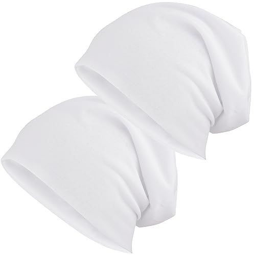 EINSKEY Mütze Herren Damen Dünne Slouch Beanie Hat Leicht Atmungsaktiv Sportmütze Übergangsmützen für Joggen, Fahrradfahren, Schlafen, Haarausfall, Chemo von EINSKEY