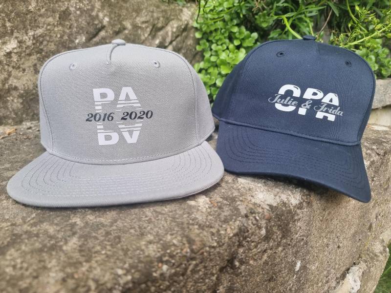 Cap Personalisiert - Papa Opa Namen, Baseball-Cap/Snap-Cap von EINZELSTvonKatharina