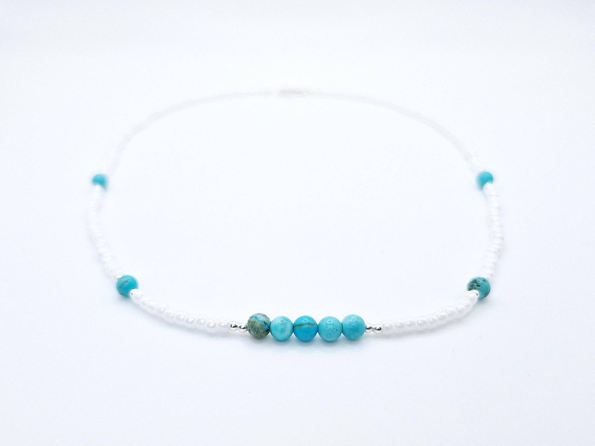 Perlenkette Mit Heilsteinen, Geburtssteinkette, Edelsteinkette von EINZIGARTIGbySteffi