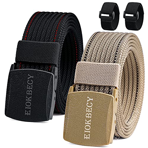 EIOKBECY Gürtel Nylon, Männer Militär Taktischer Gürtel, Kunststoff Canvas Belt schnell durch die Flughafen sicherheit, für militärische Übungen und Draussen Sportarten EIOKBECY Gürtel Nylon, Männer Militär Taktischer Gürtel, Kunststoff Canvas Belt schnell durch die Flughafen sicherheit, für militärische Übungen und Draussen Sportarten von EIOKBECY