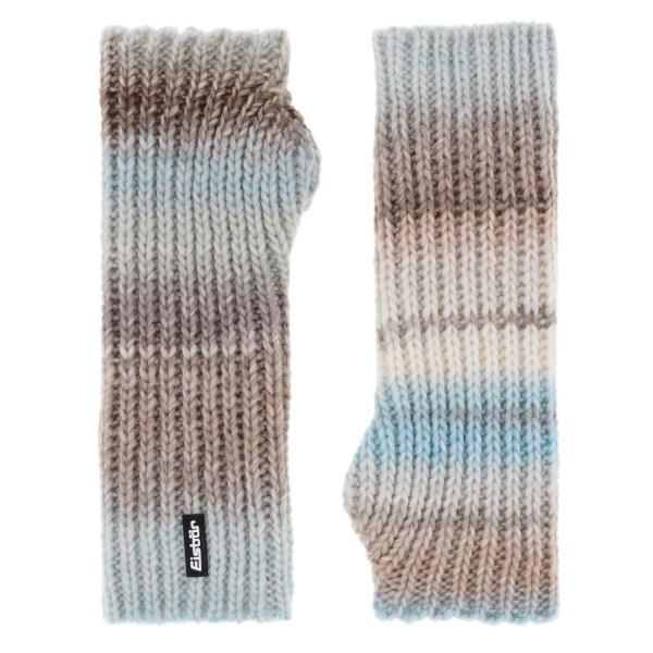 Eisbär - Bao Mittens - Pulswärmer Gr One Size blau;grau;rot von EISBÄR