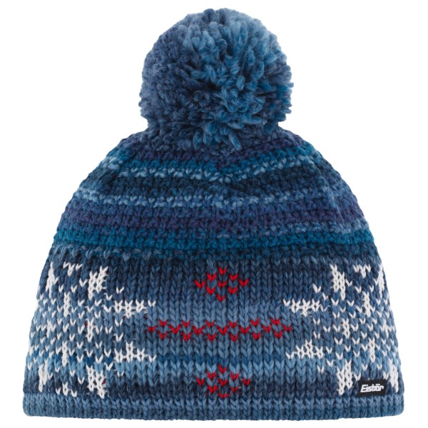 Eisbär - Ike Pompon - Mütze Gr One Size blau von EISBÄR