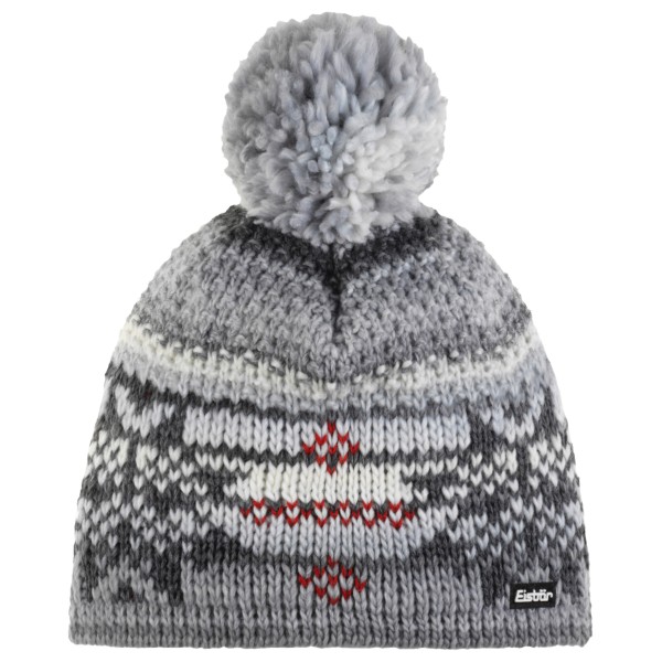 Eisbär - Ike Pompon - Mütze Gr One Size grau von EISBÄR