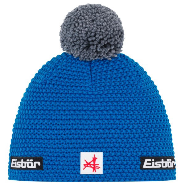 Eisbär - Jamie Pompon Ski Austria - Mütze Gr One Size blau von EISBÄR