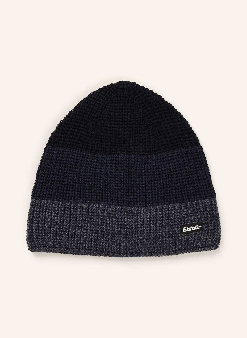 Eisbär Mütze Caris Mit Merinowolle blau von EISBÄR