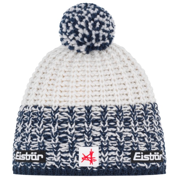 Eisbär - Refocus Pompon Ski Austria - Mütze Gr One Size grau von EISBÄR