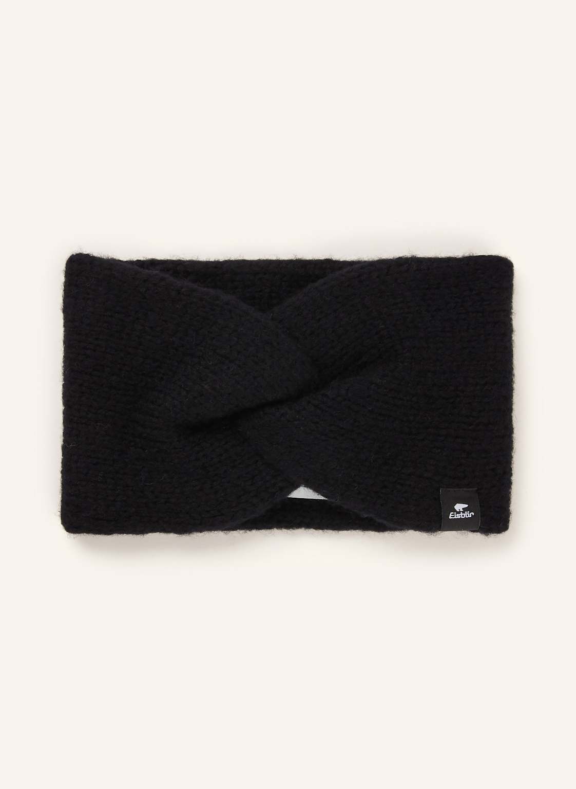 Eisbär Stirnband Fenna schwarz von EISBÄR