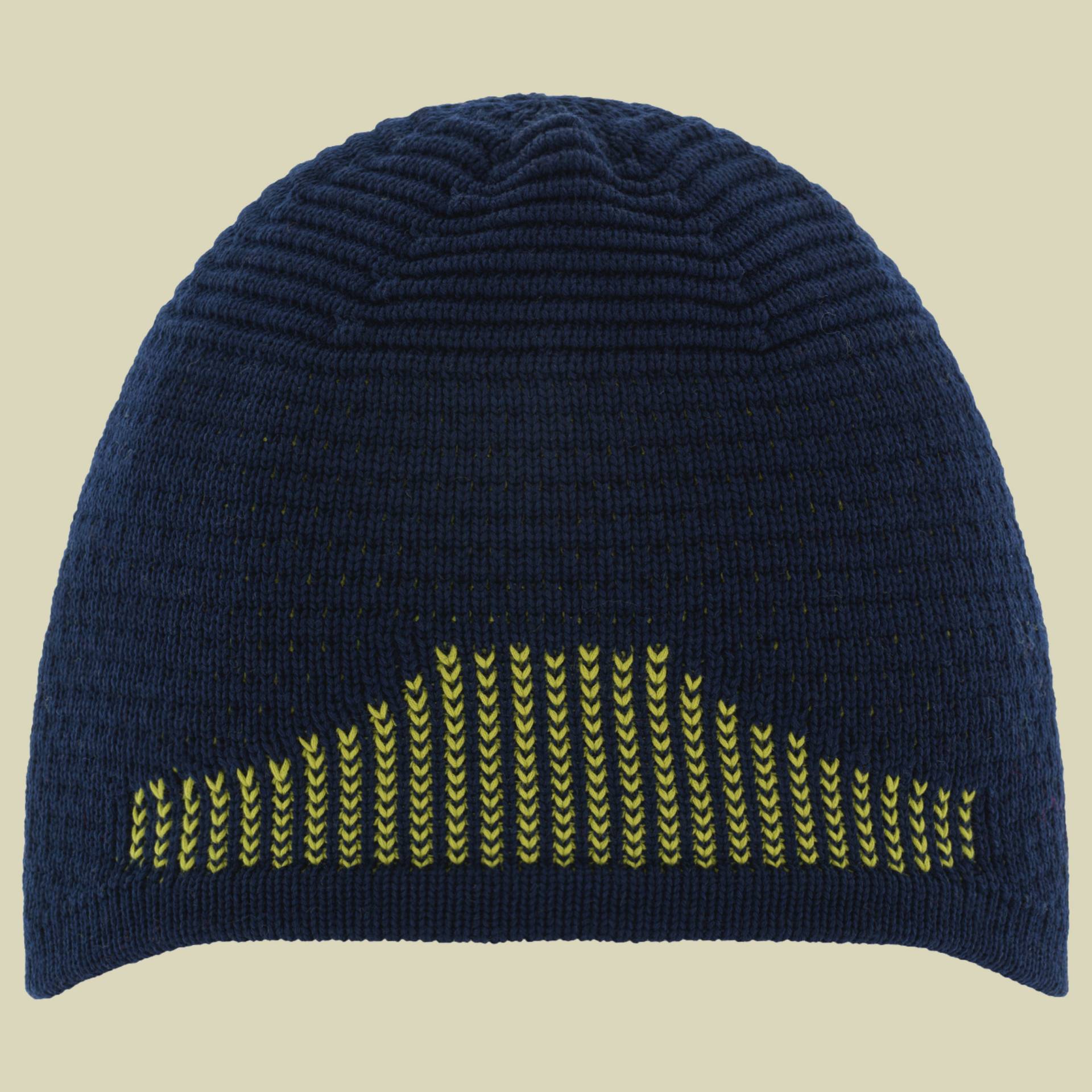 Strive Beanie T3 Größe one size Farbe deep blue-limette-deep blue von EISBÄR