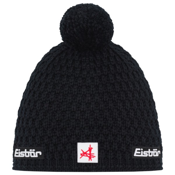 Eisbär - Trail Pompon Mütze Ski Austria - Mütze Gr One Size schwarz von EISBÄR