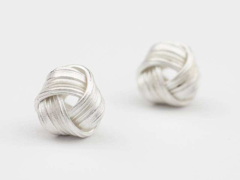 Ausgefallene Ohrringe Silber Außergewöhnliche Statement Ohrstecker Ausgefallener Außergewöhnlicher Moderner Schmuck Brautschmuck Ohrschmuck von EISROSE