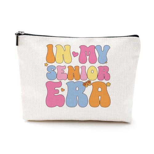 EIXU Kosmetiktasche Klasse 2024, Geschenk zum Schulabschluss, für Senior 2024, Doktoranden, Universität, Universität, Master, Geschenk für Frauen, SeniorEra, 10*7*2 inches von EIXU