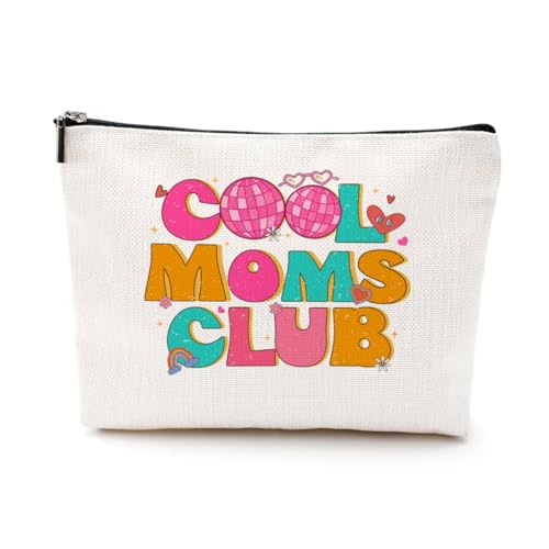 EIXU Lustige, coole Make-up-Tasche für Mütter, Oma, Tante, Schwiegermutter, Patentante, Mama, Mama, für Frauen, Geburtstag, Muttertag, MomsClub, 10*7*2 inches von EIXU