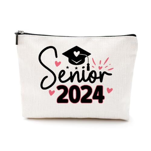 Kosmetiktasche Klasse 2024 2024, Abschlussgeschenke, Senior 2024, Senior High Make-up-Tasche, medizinische Krankenschwester, Abschlussgeschenke, Glückwünsche, Geschenk für Frauen, beste Freunde, von EIXU