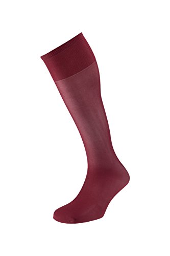 Ejecutivo Herren Socken Kniestrumpf Rot granatrot Ejecutivo Herren Socken Kniestrumpf Rot granatrot von EJECUTIVO
