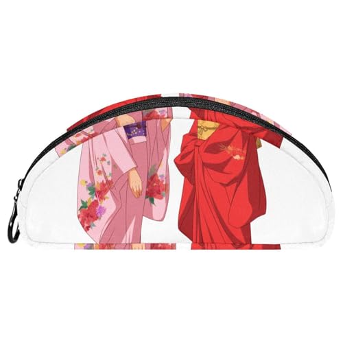 EJFICAHG Federtasche Anime Mädchen Stiftebox Schreibwarenetui Stifteetui Reißverschluss Makeup Kosmetiktasche Reiseveranstalter von EJFICAHG