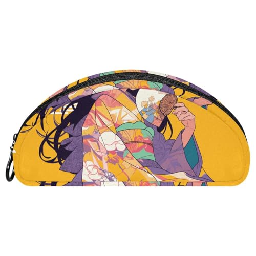 EJFICAHG Federtasche Anime-Mädchen Stiftebox Schreibwarenetui Stifteetui Reißverschluss Makeup Kosmetiktasche Reiseveranstalter von EJFICAHG