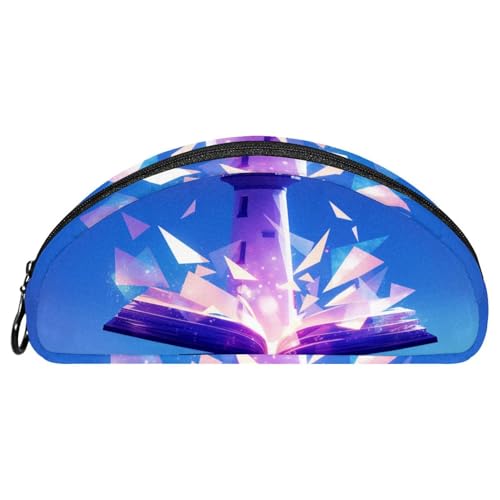 EJFICAHG Federtasche Und Buch Stiftebox Schreibwarenetui Stifteetui Reißverschluss Makeup Kosmetiktasche Reiseveranstalter von EJFICAHG