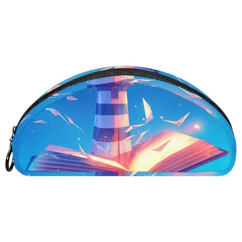 EJFICAHG Federtasche Und Buch Stiftebox Schreibwarenetui Stifteetui Reißverschluss Makeup Kosmetiktasche Reiseveranstalter von EJFICAHG