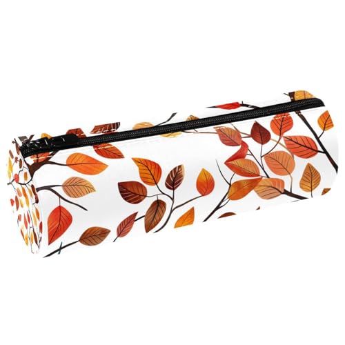EJFICAHG Stiftetasche Autumn Leaves Muster Federmäppchen Schreibwarenetui Stifteetui Kosmetiktasche Kosmetiktasche Kosmetiktasche von EJFICAHG