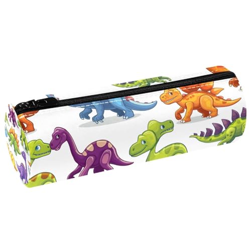 EJFICAHG Stiftetasche Cartoon Dinosaurier Federmäppchen Schreibwarenetui Stifteetui Kosmetiktasche Kosmetiktasche Kosmetiktasche von EJFICAHG