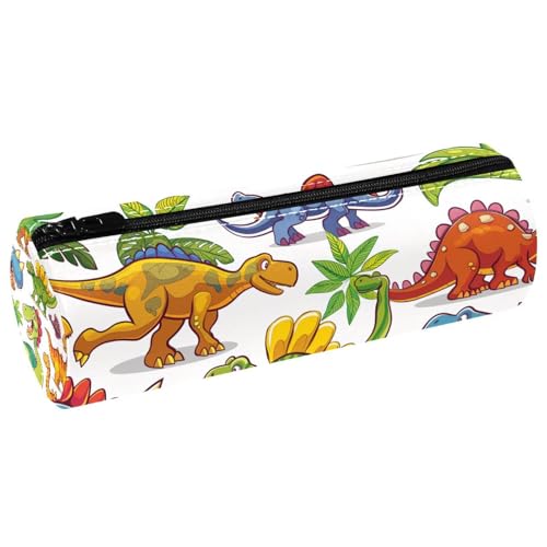 EJFICAHG Stiftetasche Cartoon Dinosaurier Federmäppchen Schreibwarenetui Stifteetui Kosmetiktasche Kosmetiktasche Kosmetiktasche von EJFICAHG