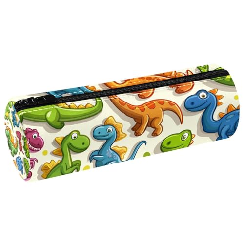 EJFICAHG Stiftetasche Cartoon Dinosaurier Federmäppchen Schreibwarenetui Stifteetui Kosmetiktasche Kosmetiktasche Kosmetiktasche von EJFICAHG