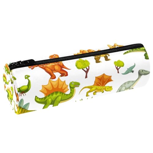 EJFICAHG Stiftetasche Cartoon Dinosaurier Federmäppchen Schreibwarenetui Stifteetui Kosmetiktasche Kosmetiktasche Kosmetiktasche von EJFICAHG