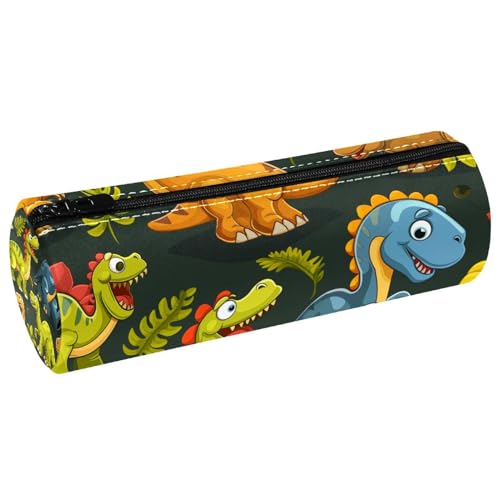 EJFICAHG Stiftetasche Dinosaurier Cartoon-Muster Federmäppchen Schreibwarenetui Stifteetui Kosmetiktasche Kosmetiktasche Kosmetiktasche von EJFICAHG