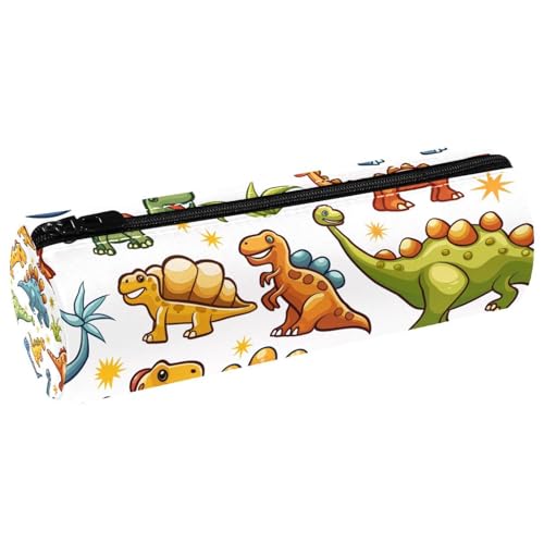 EJFICAHG Stiftetasche Dinosaurier Cartoon-Muster Federmäppchen Schreibwarenetui Stifteetui Kosmetiktasche Kosmetiktasche Kosmetiktasche von EJFICAHG