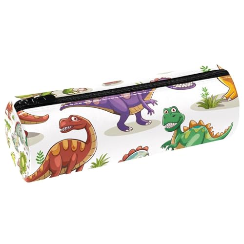 EJFICAHG Stiftetasche Dinosaurier Cartoon-Muster Federmäppchen Schreibwarenetui Stifteetui Kosmetiktasche Kosmetiktasche Kosmetiktasche von EJFICAHG