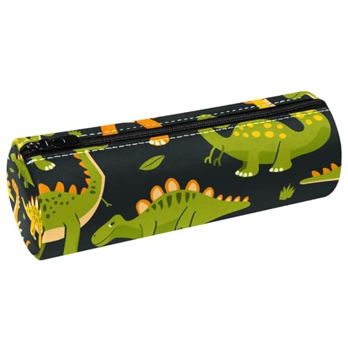 EJFICAHG Stiftetasche Dinosaurier Muster Cartoon Federmäppchen Schreibwarenetui Stifteetui Kosmetiktasche Kosmetiktasche Kosmetiktasche von EJFICAHG