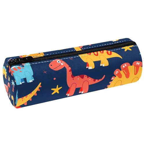 EJFICAHG Stiftetasche Dinosaurier Muster Cartoon Federmäppchen Schreibwarenetui Stifteetui Kosmetiktasche Kosmetiktasche Kosmetiktasche von EJFICAHG