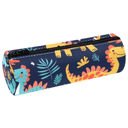 EJFICAHG Stiftetasche Dinosaurier Muster Cartoon Federmäppchen Schreibwarenetui Stifteetui Kosmetiktasche Kosmetiktasche Kosmetiktasche von EJFICAHG