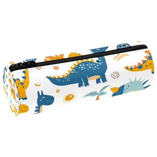 EJFICAHG Stiftetasche Dinosaurier Muster Cartoon Federmäppchen Schreibwarenetui Stifteetui Kosmetiktasche Kosmetiktasche Kosmetiktasche von EJFICAHG