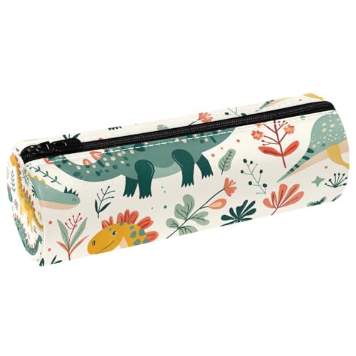 EJFICAHG Stiftetasche Dinosaurier-Muster Federmäppchen Schreibwarenetui Stifteetui Kosmetiktasche Kosmetiktasche Kosmetiktasche von EJFICAHG