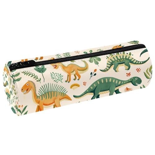 EJFICAHG Stiftetasche Dinosaurier Muster Federmäppchen Schreibwarenetui Stifteetui Kosmetiktasche Kosmetiktasche Kosmetiktasche von EJFICAHG