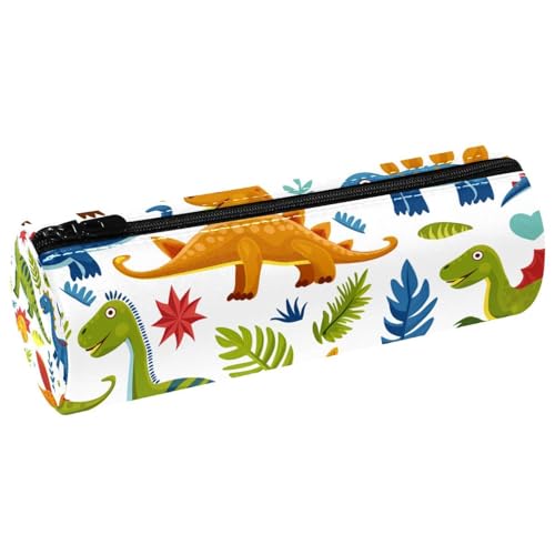 EJFICAHG Stiftetasche Dinosaurier Muster Federmäppchen Schreibwarenetui Stifteetui Kosmetiktasche Kosmetiktasche Kosmetiktasche von EJFICAHG