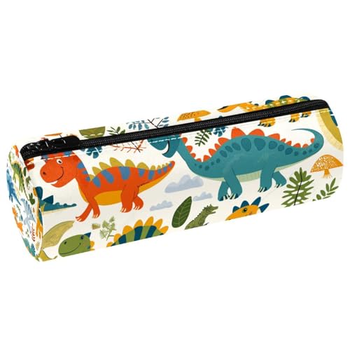 EJFICAHG Stiftetasche Dinosaurier Muster Federmäppchen Schreibwarenetui Stifteetui Kosmetiktasche Kosmetiktasche Kosmetiktasche von EJFICAHG