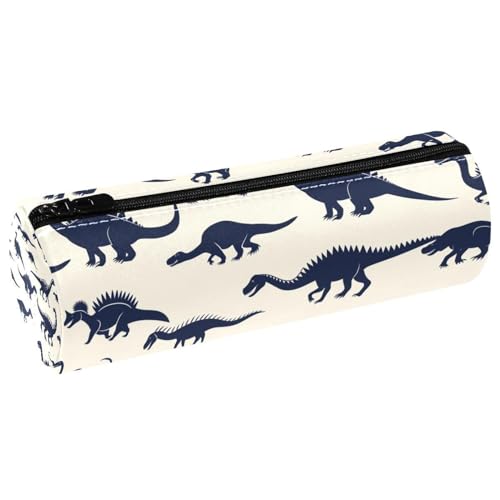 EJFICAHG Stiftetasche Dinosaurier Silhouetten Federmäppchen Schreibwarenetui Stifteetui Kosmetiktasche Kosmetiktasche Kosmetiktasche von EJFICAHG