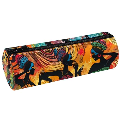 EJFICAHG Stiftetasche Ethnische Frauen Afrikanische Frau Federmäppchen Schreibwarenetui Stifteetui Kosmetiktasche Kosmetiktasche Kosmetiktasche von EJFICAHG